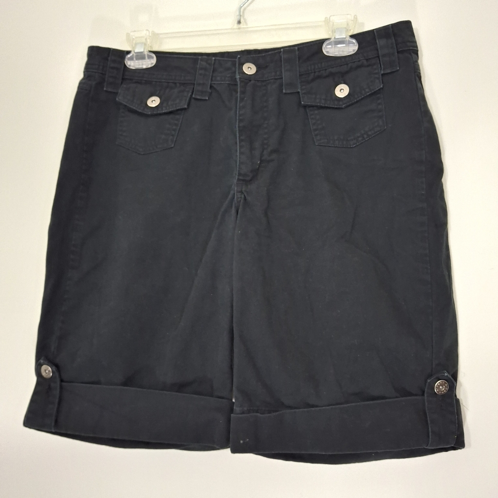 Riders Black Shorts, Size 12